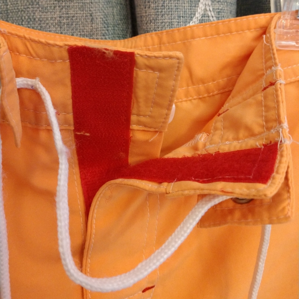 ๐ORANGE HAWAIIAN SWIM SHORT - Picture 2 of 4